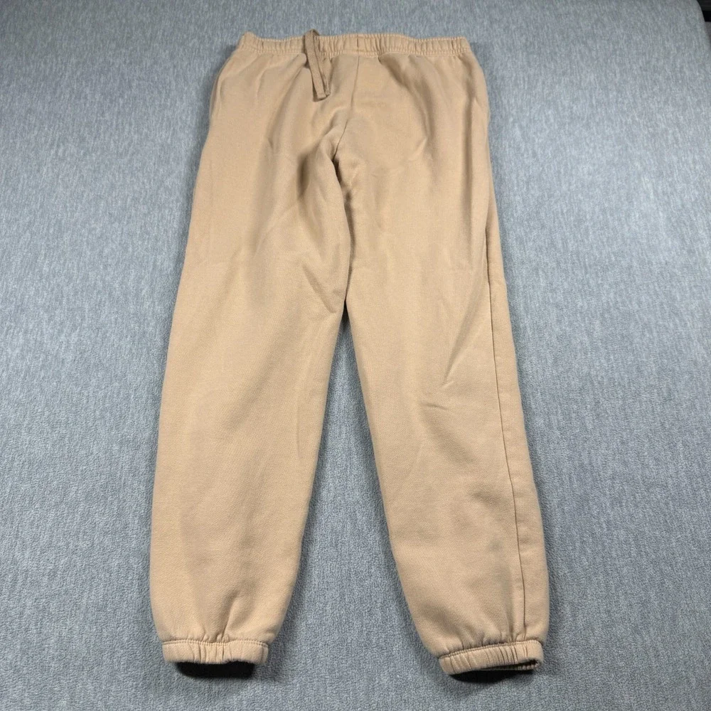 Champion Sweatpants‎ Unisex Small Beige Jogger Fleece Athletic Loungewear Casual